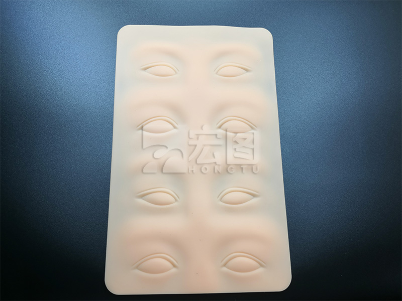 眉毛眼睛部分硅膠縫合練習塊 眉毛眼睛部分硅膠縫合練習塊